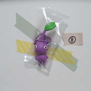 ニンテンドウ(任天堂)のピクミン マスコット&フルーツグミ〈紫ピクミン⑧〉(キャラクターグッズ)