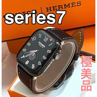 アップルウォッチ(Apple Watch)のApple Watch HERMES series7(腕時計)