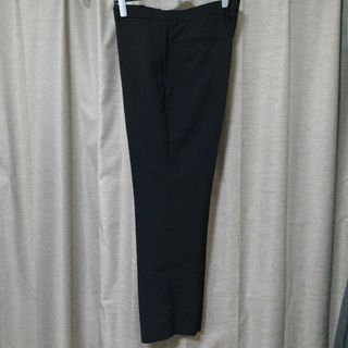 メンズスラックス(黒、新品未使用)(スラックス)