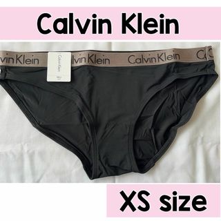 カルバンクライン(Calvin Klein)の☆カルバンクライン ビキニ ショーツ 黒 XSサイズ　デイリーユース用(ショーツ)