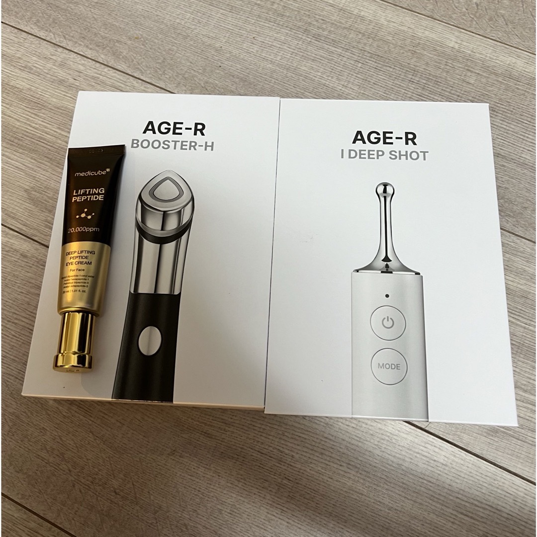 中古美品】medicube AGE-R 美顔器セット 下す 中古美品】medicube AGE-R 美顔器セット 下す