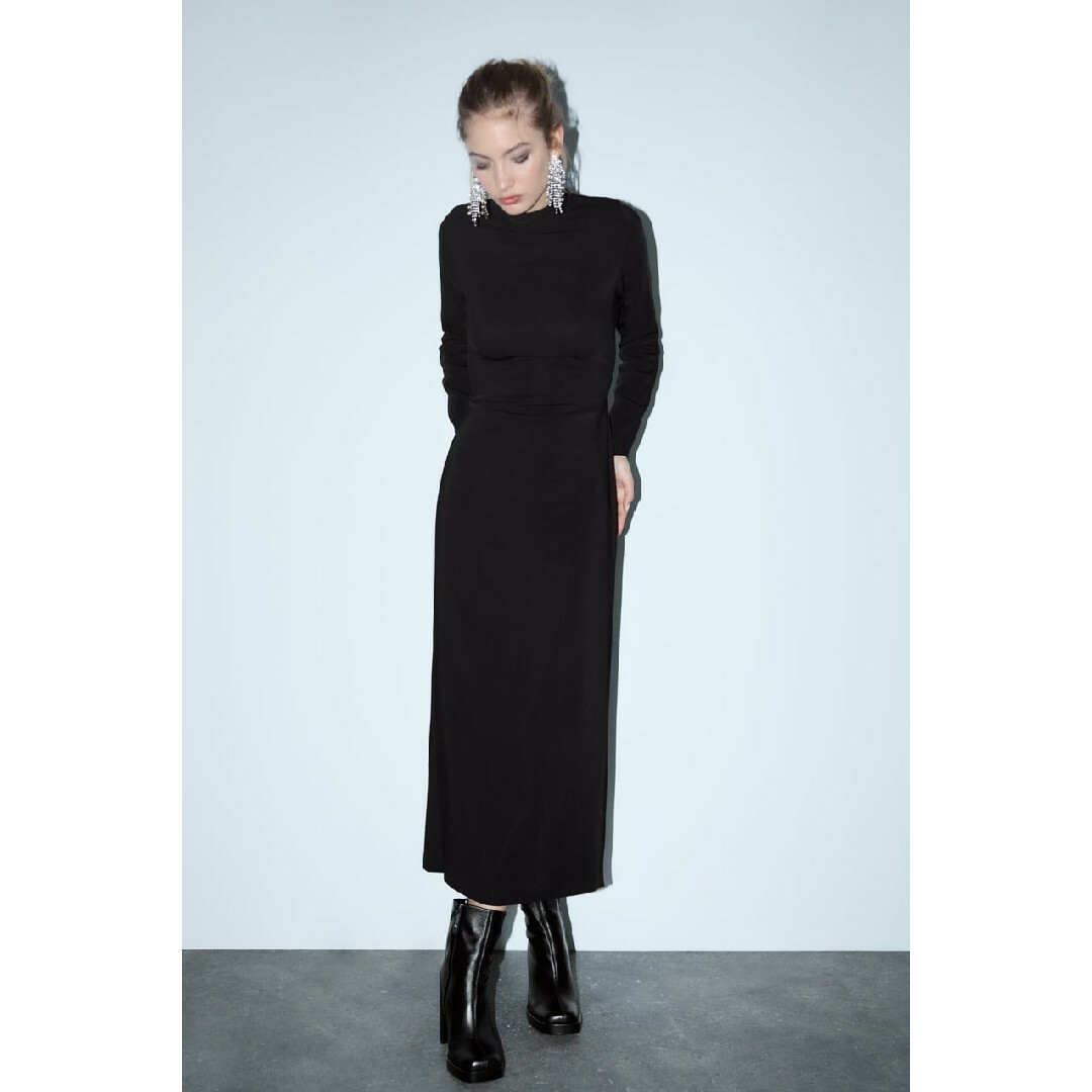 ZARA - ZARA プラットフォーム仕様レザーハイヒールアンクル ZARA - ZARA プラットフォーム仕様レザーハイヒールアンクル