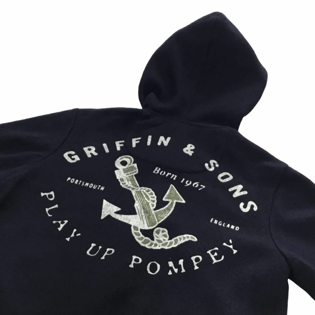 GRIFFIN(グリフィン)のGRIFFIN&SONS グリフィン KENT&CURWEN ニットパーカー M メンズのトップス(ニット/セーター)の商品写真