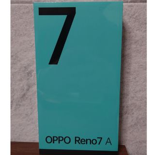 オッポ(OPPO)のOPPO Reno7 A  未開封 Reno7A simフリー ドリームブルー(スマートフォン本体)