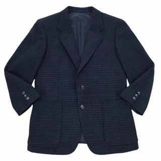 アクアスキュータム(AQUA SCUTUM)のAquascutum アクアスキュータム チェック柄カシミヤ混 ジャケット A5(テーラードジャケット)