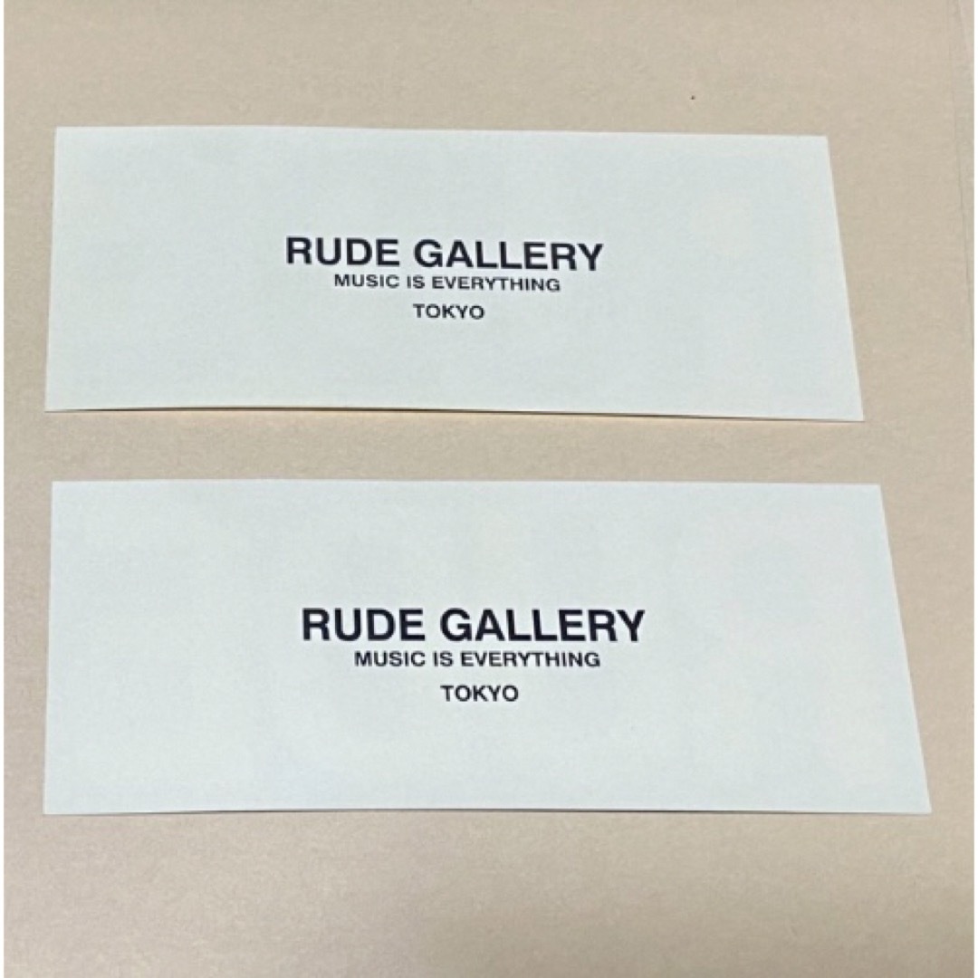 RUDE GALLERY(ルードギャラリー)のRUDE GALLERYステッカー メンズのファッション小物(その他)の商品写真