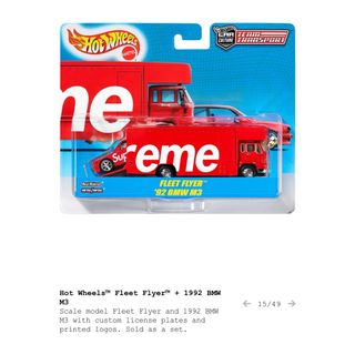 シュプリーム(Supreme)のSupreme Hot Wheels Fleet Flyer 1992 BMW(ミニカー)