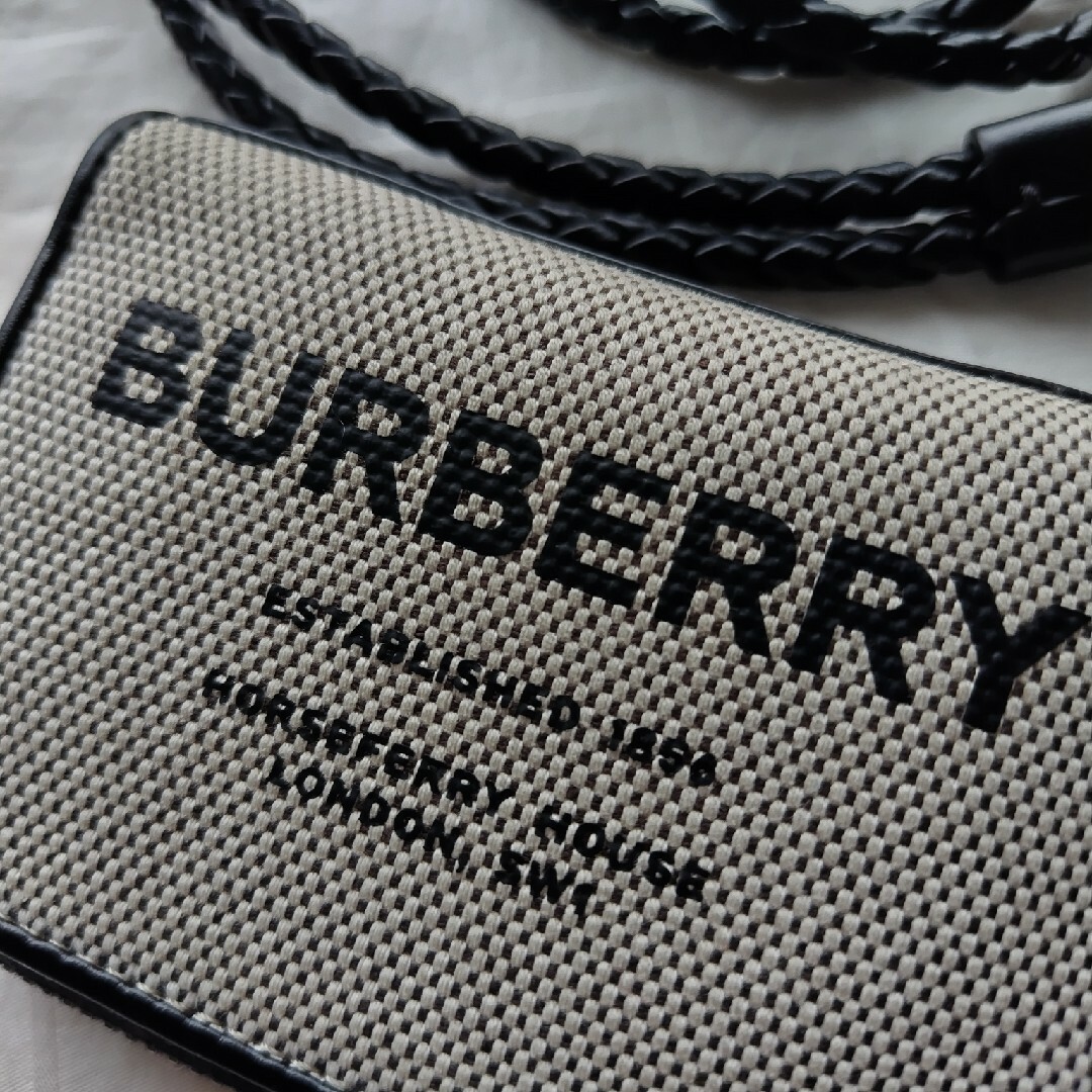 BURBERRY(バーバリー)のBURBERRY　ホースフェリー　コンパクトウォレット　財布　コインケースカード メンズのファッション小物(折り財布)の商品写真