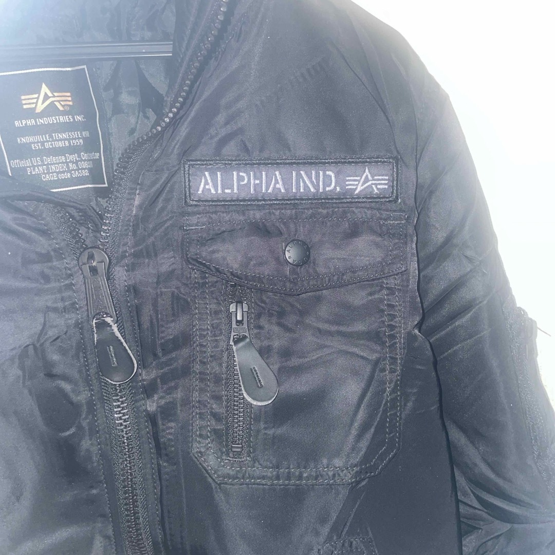 ALPHA INDUSTRIES(アルファインダストリーズ)の　ALPHAINDアルファインダストリーズ 　MA-1 フライトジャケット メンズのジャケット/アウター(フライトジャケット)の商品写真