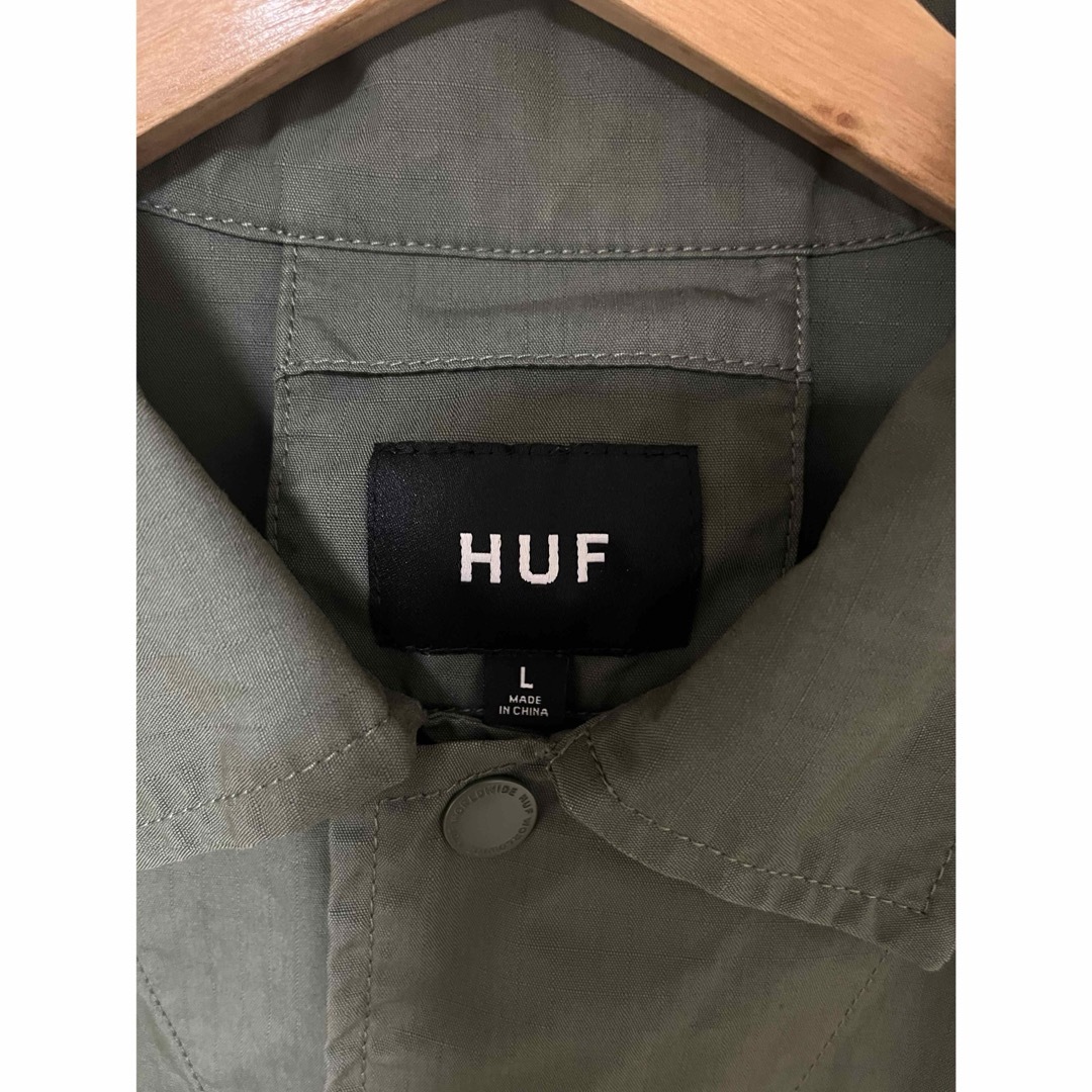 HUF(ハフ)の【未使用】HUF REGIONAL JACKET ミリタリージャケット カーキ  メンズのジャケット/アウター(ミリタリージャケット)の商品写真