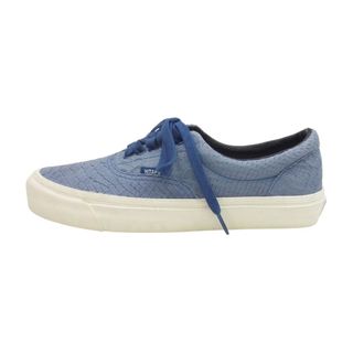 ダブルタップス(W)taps)のWTAPS ダブルタップス スニーカー VANS バンズ ERA エラ アナコンダ  スニーカー ブルー系 US9【中古】(スニーカー)