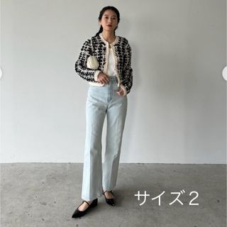 クラネ(CLANE)のCLANE RING DENIM PANTS サイズ２(デニム/ジーンズ)