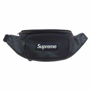 シュプリーム(Supreme)のSupreme シュプリーム ウエストバッグ  17SS  Leather West Bag BOX LOGO レザー ボックスロゴ ウエスト バッグ ブラック系【中古】(ボストンバッグ)