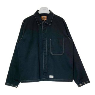 ディッキーズ(Dickies)の★Dickies ディッキーズ×UNION ユニオン21AW 213M10UO01 OVERSIZED WORK SHIRT ディッキーズ オーバーサイズ ワーク シャツ ブラック size3(シャツ)