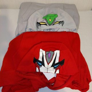 シマムラ(しまむら)の未使用 タイバニ TIGER & BUNNY パーカー しまむら 虎徹 バーナビ(パーカー)