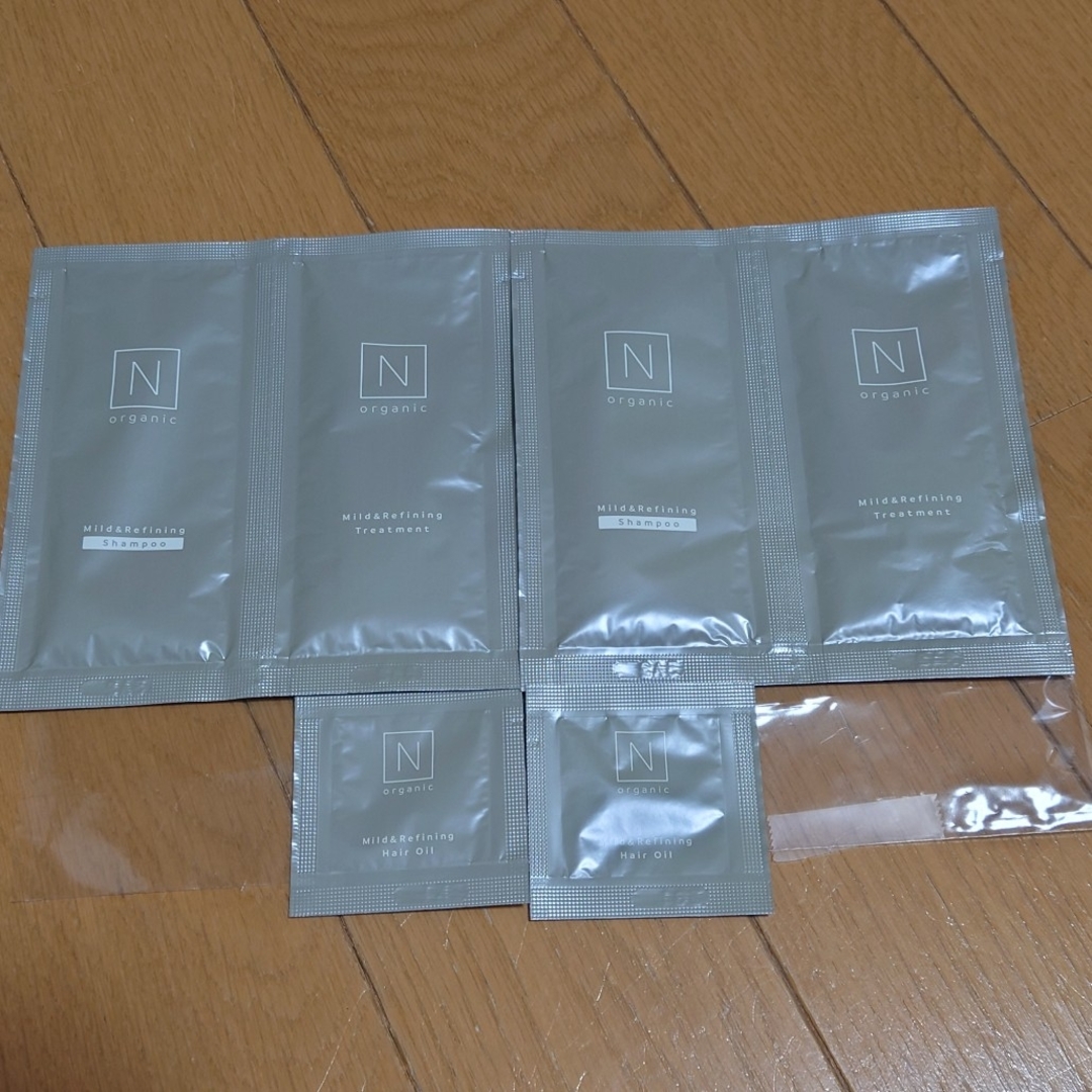 N organic(エヌオーガニック)のN organic マイルド&リファイニング 試供品 3点セット コスメ/美容のヘアケア/スタイリング(シャンプー/コンディショナーセット)の商品写真