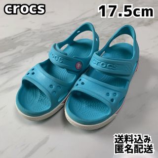 crocs - crocs クロックス キッズサンダル 17.5cm マジックテープ