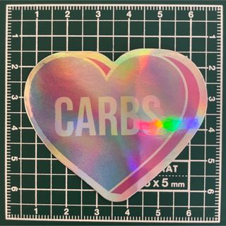 防水ステッカー　CARBS(しおり/ステッカー)