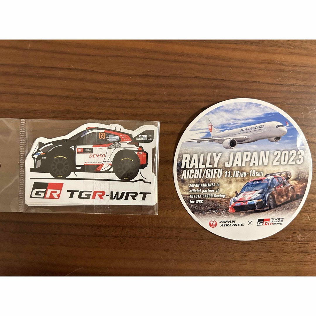 Rally Japan GRヤリスステッカー チケットのスポーツ(モータースポーツ)の商品写真
