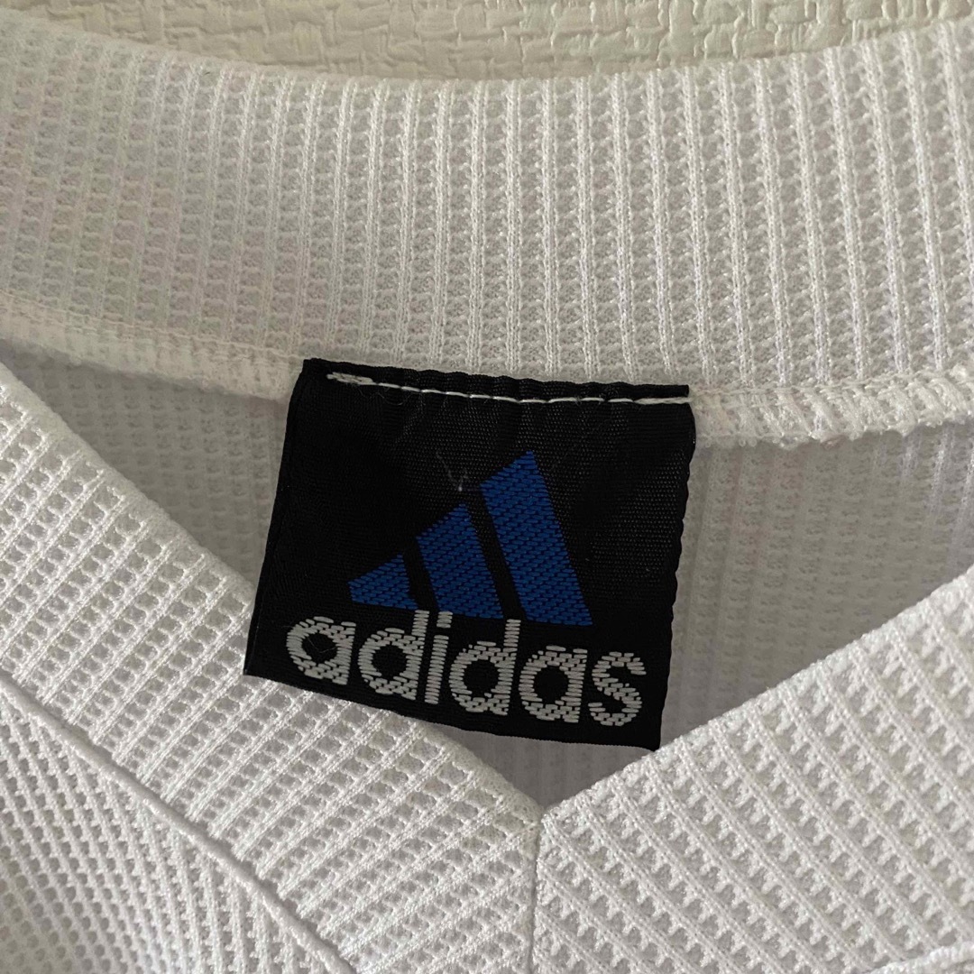 adidas(アディダス)の90sadidasアディダスゲームtシャツメンズ半袖ホワイト白トレフォイル常田 メンズのトップス(Tシャツ/カットソー(半袖/袖なし))の商品写真