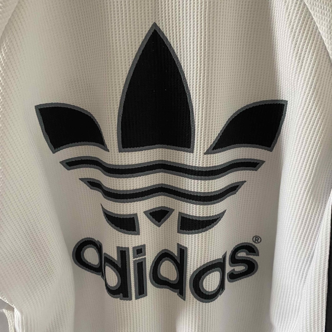 adidas(アディダス)の90sadidasアディダスゲームtシャツメンズ半袖ホワイト白トレフォイル常田 メンズのトップス(Tシャツ/カットソー(半袖/袖なし))の商品写真