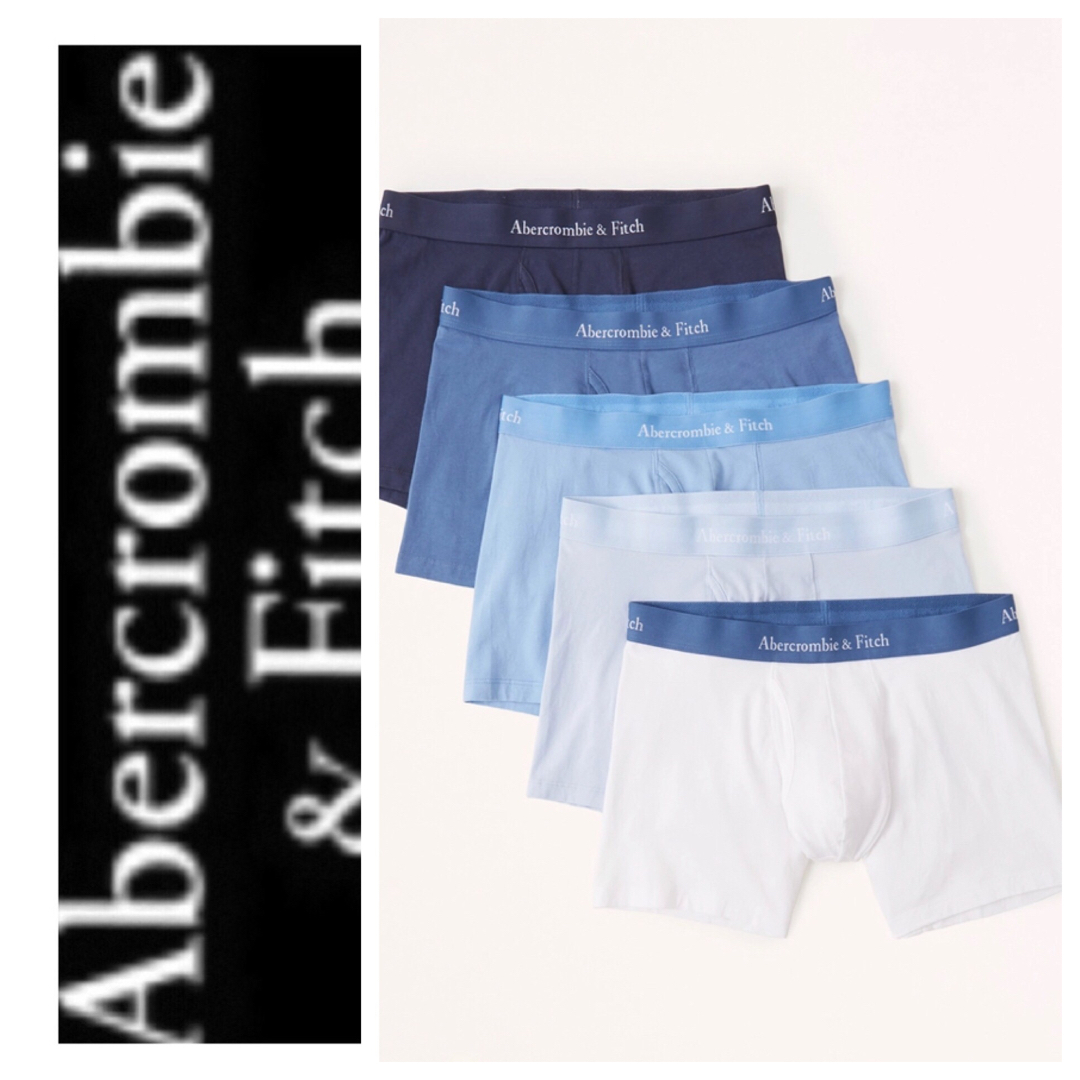 Abercrombie&Fitch(アバクロンビーアンドフィッチ)の割引あり◎5枚組◎XXL◎新品正規品◎アバクロ◎ボクサーパンツ◎送料込 メンズのアンダーウェア(ボクサーパンツ)の商品写真