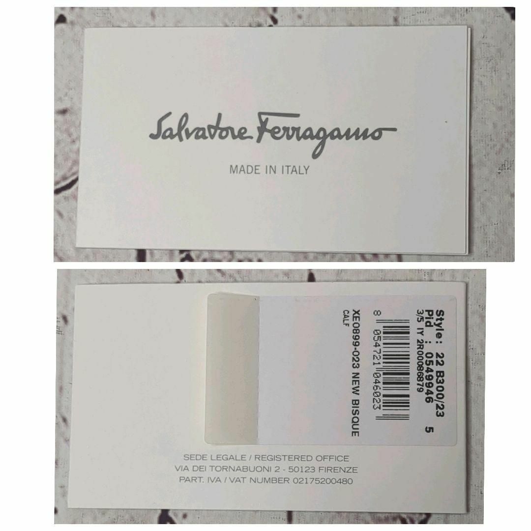 Salvatore Ferragamo(サルヴァトーレフェラガモ)の【美品】フェラガモ ラウンドファスナー ダブルガンチーニ レザー ブラック レディースのファッション小物(財布)の商品写真