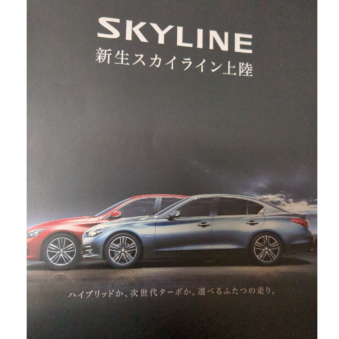 日産(ニッサン)の日産　スカイライン　カタログ 自動車/バイクの自動車(カタログ/マニュアル)の商品写真