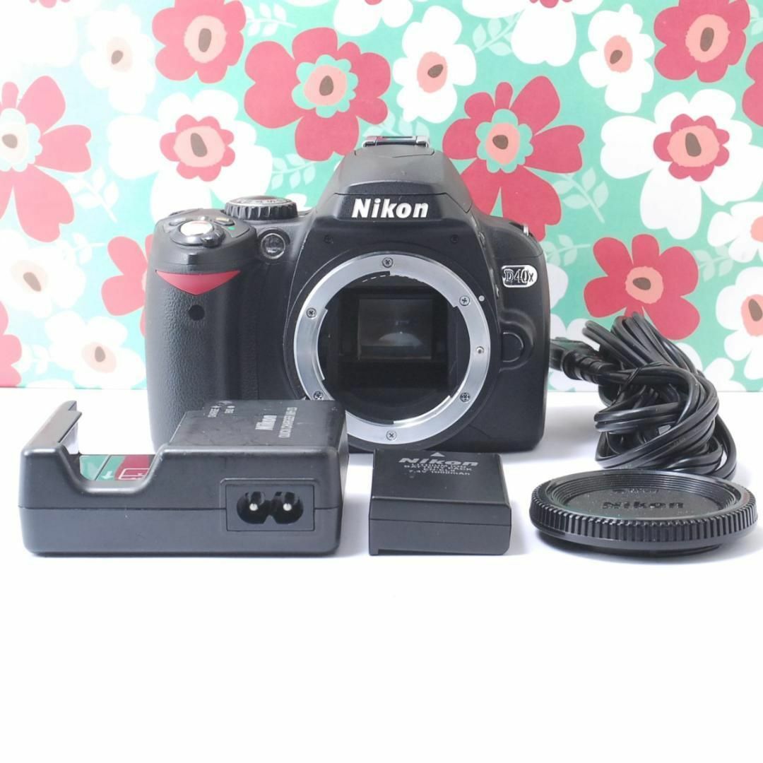 Nikon(ニコン)の❤極上品❤️NIKON D40xボディ❤️一眼レフカメラ❤ スマホ/家電/カメラのカメラ(デジタル一眼)の商品写真