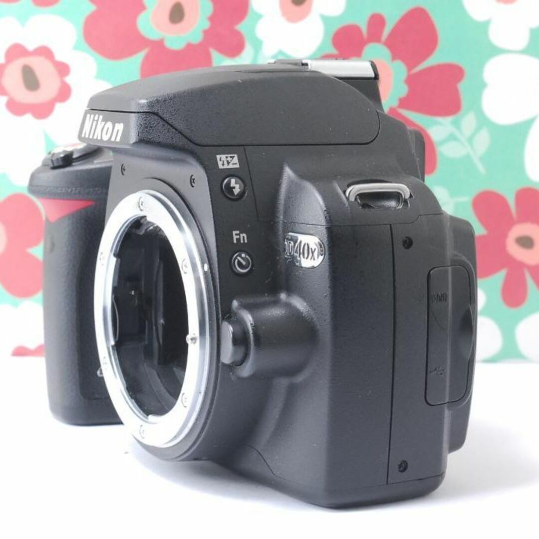 Nikon(ニコン)の❤極上品❤️NIKON D40xボディ❤️一眼レフカメラ❤ スマホ/家電/カメラのカメラ(デジタル一眼)の商品写真