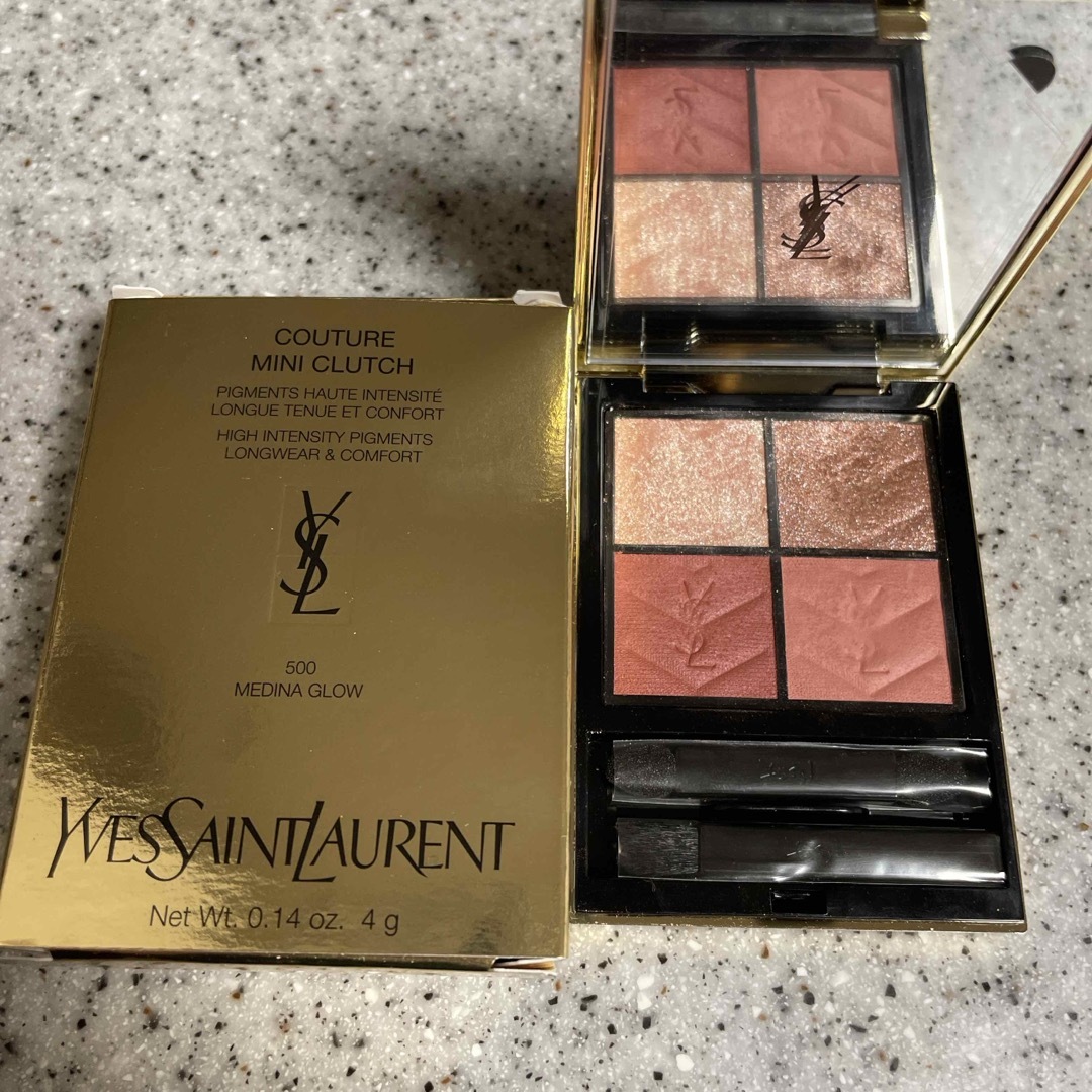 Yves Saint Laurent Beaute(イヴサンローランボーテ)のイヴ・サンローラン　クチュールミニクラッチ　500 コスメ/美容のベースメイク/化粧品(アイシャドウ)の商品写真