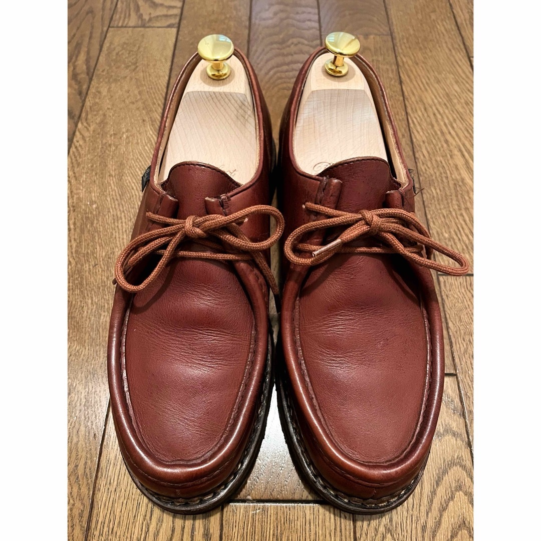 43800Paraboot MICHAEL 41ハーフ MARRON パラブーツ ミカエル - 靴