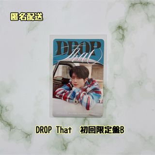 アイエヌアイ(INI)のINI DROPThat 初回限定盤B ステッカー　佐野雄大(アイドルグッズ)