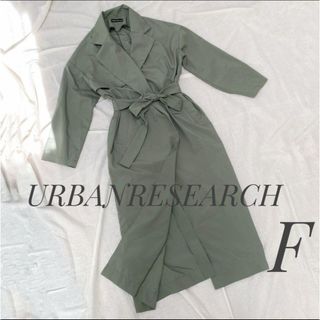 URBAN RESEARCH - アーバンリサーチ スプリングコート カーキ ベルト フリーサイズ