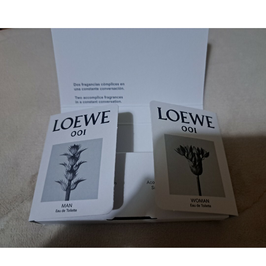 LOEWE(ロエベ)のLOEWE　香水サンプル コスメ/美容のキット/セット(サンプル/トライアルキット)の商品写真