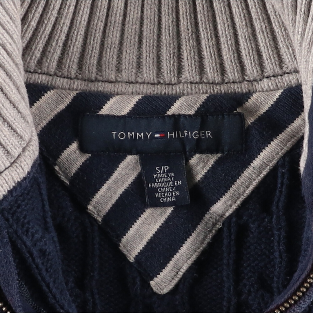 TOMMY HILFIGER - 古着 トミーヒルフィガー TOMMY HILFIGER ケーブル