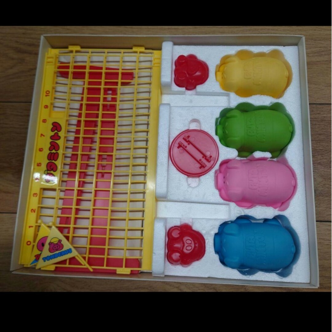 美品・希少】当時物・昭和レトロゲーム・野村トーイブタミントン 美品・希少】当時物・昭和レトロゲーム・野村トーイブタミントン