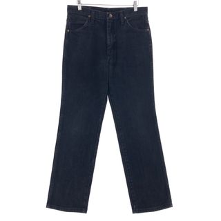 ラングラー(Wrangler)の古着 ラングラー Wrangler ブラックデニム ストレートデニムパンツ メンズw31 /eaa381111(デニム/ジーンズ)