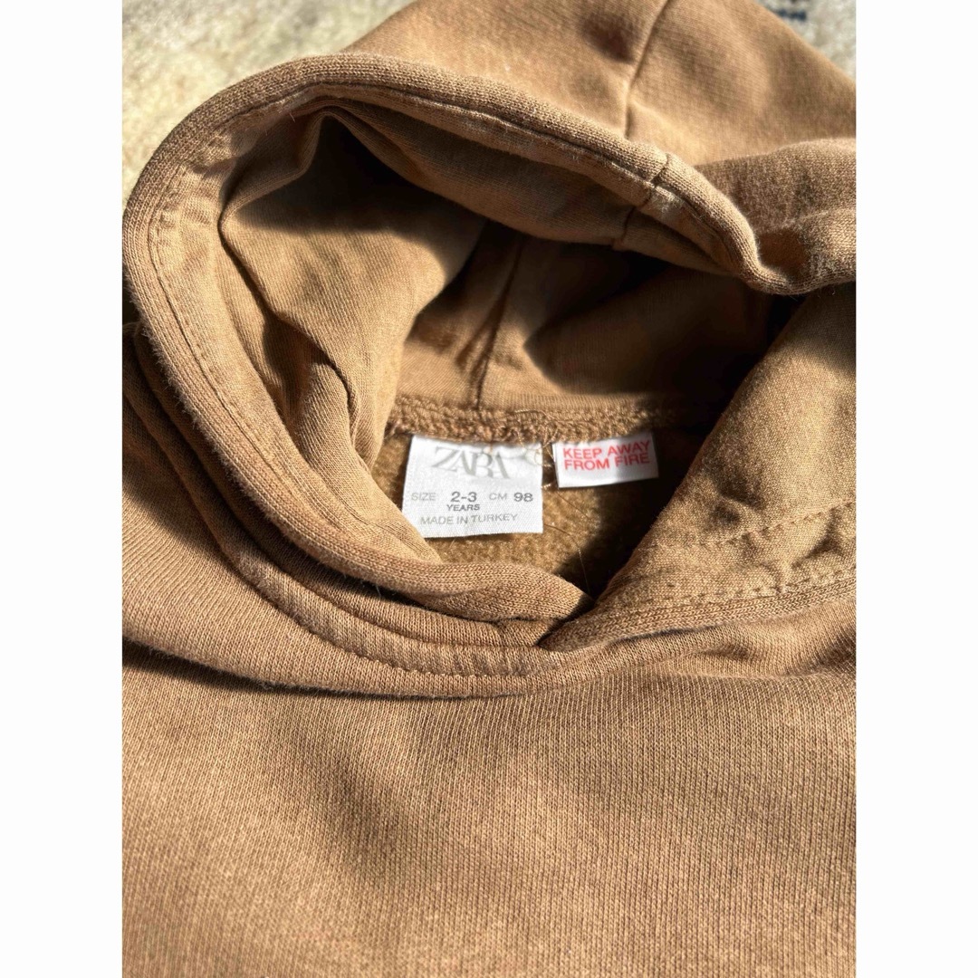 ZARA KIDS(ザラキッズ)のZARA KIDS フリースジャケット　トレーナー　ミニー　98cm 2-3歳 キッズ/ベビー/マタニティのキッズ服女の子用(90cm~)(ジャケット/上着)の商品写真