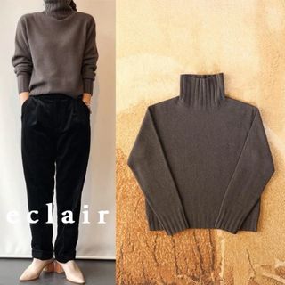 マーガレットハウエル(MARGARET HOWELL)の2018 マーガレットハウエル ウールカシミヤ ロールネックニット 33480円(ニット/セーター)