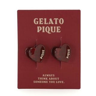 ジェラートピケ(gelato pique)のgelato pique ハートミニヘアクリップセット(バレッタ/ヘアクリップ)