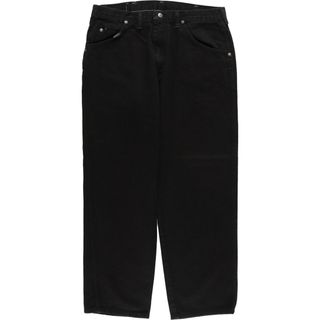 ラングラー(Wrangler)の古着 90年代 ラングラー Wrangler ブラックデニム テーパードデニムパンツ USA製 メンズw33 ヴィンテージ /eaa415834(デニム/ジーンズ)