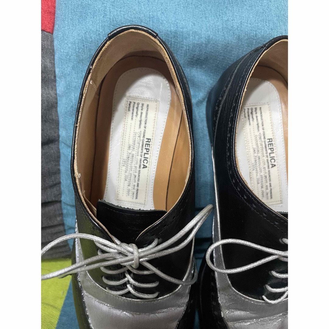 MM6(エムエムシックス)のmaison margiela replica ウイングチップ レザーシューズ レディースの靴/シューズ(ローファー/革靴)の商品写真