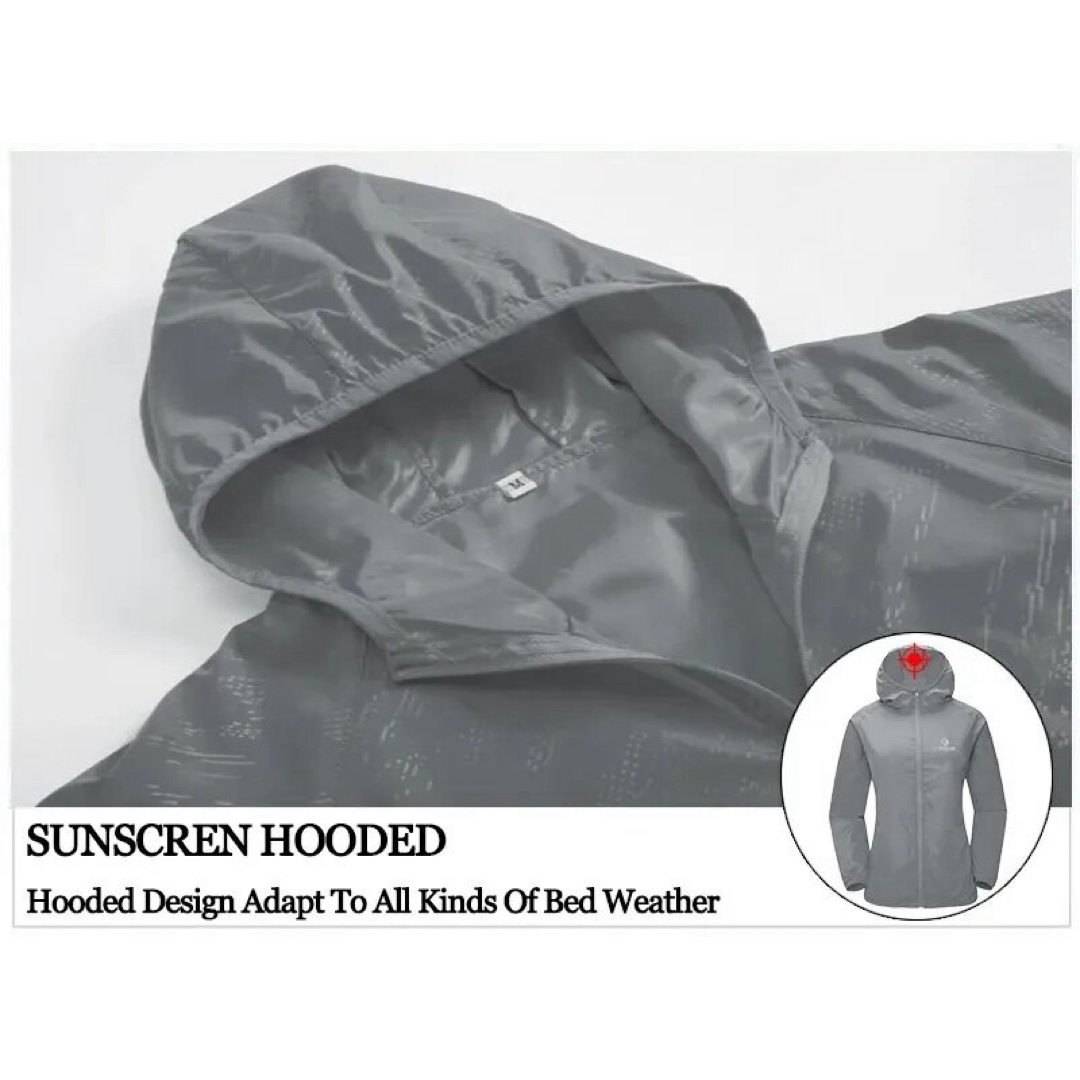♡ X-TIGER 防風反射ウインドブレーカーＬ♡軽量  防水 ブラック メンズのジャケット/アウター(ナイロンジャケット)の商品写真