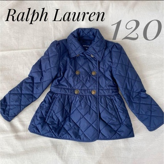 Ralph Lauren - ラルフローレン キルティングジャケット 120 女の子 金ボタン