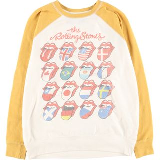 古着 THE ROLLING STONES ザローリングストーンズ バンド スウェットシャツ トレーナー メンズS /eaa420639(スウェット)