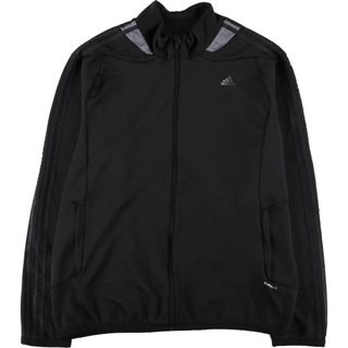 アディダス(adidas)の古着 ビッグサイズ アディダス adidas CLIMALITE ジャージ トラックジャケット メンズXXXL /eaa420626(その他)