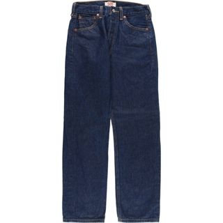 リーバイス(Levi's)の古着 リーバイス Levi's リーバイス501 STRAIGHT LEG BUTTON-FLY ストレートデニムパンツ レディースL(w28) /eaa408558(デニム/ジーンズ)