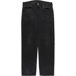 リーバイス(Levi's)の古着 90年代 リーバイス Levi's 501 ブラックデニム ストレートデニムパンツ メンズw34 ヴィンテージ /eaa415035(デニム/ジーンズ)