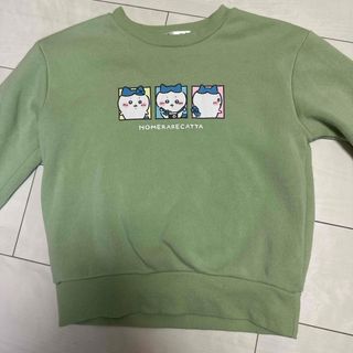 チイカワ(ちいかわ)のハチワレ　裏起毛トレーナー　130サイズ(Tシャツ/カットソー)